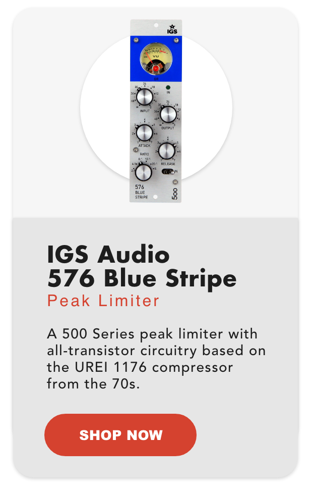 IGS Audio 576 Blue Stripe