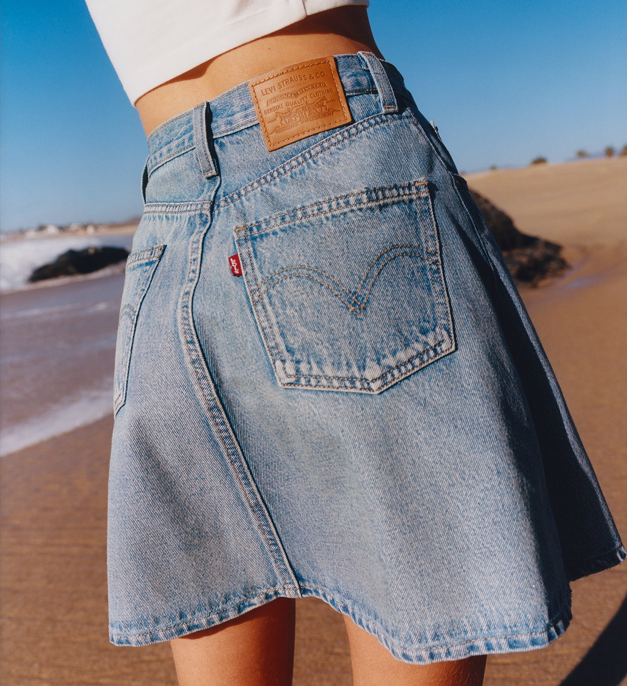 SHOP MINI FLOUNCE SKIRT