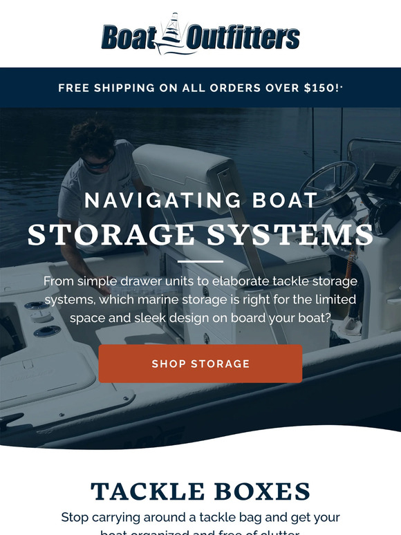 Boat Outfitters Discover your storage solution Milled