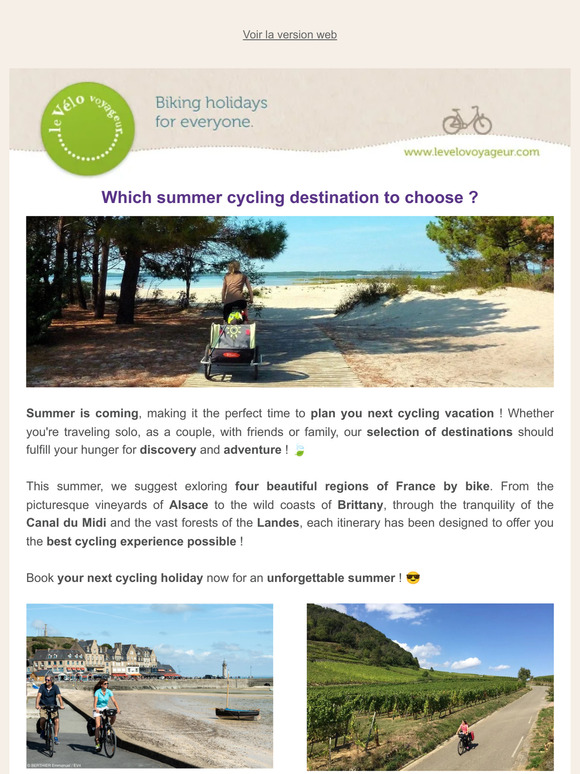 Which summer cycling destination to choose ?☀️