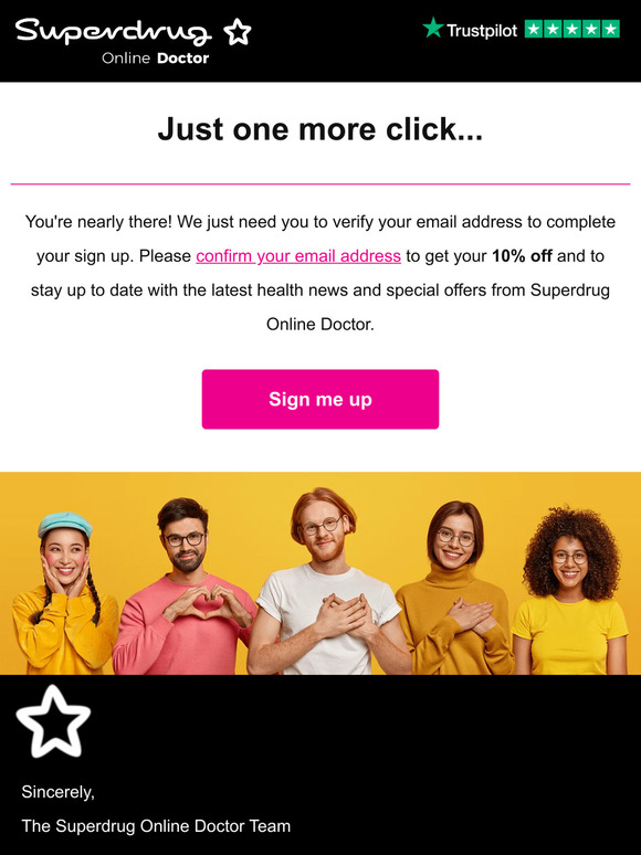 Do you still want 10% off?