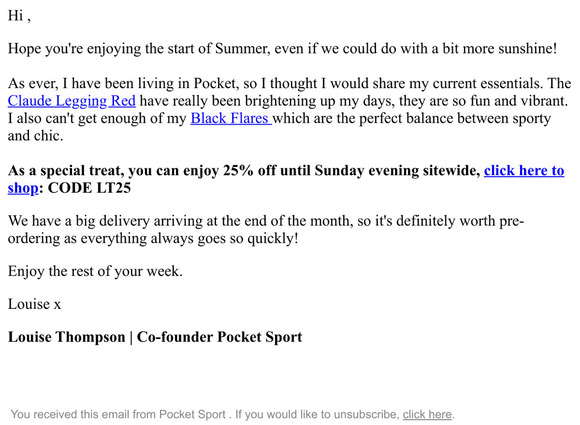 25% off for Summer 😎