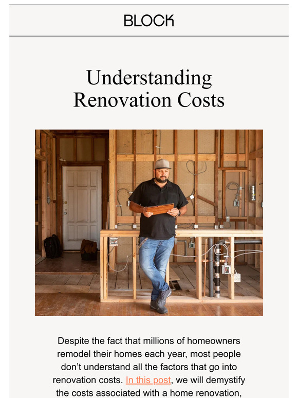 Demystifying the Costs of a Home Renovation Project