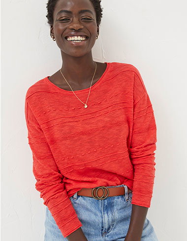 Isabelle Linen Blend Jumper