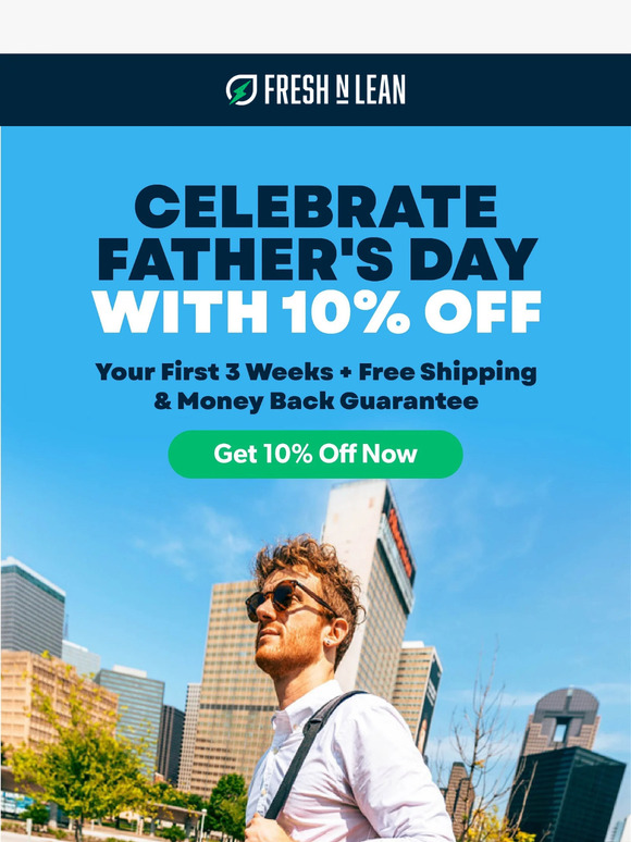 Give Dad the Gift of Time with Chef-Crafted Meals!