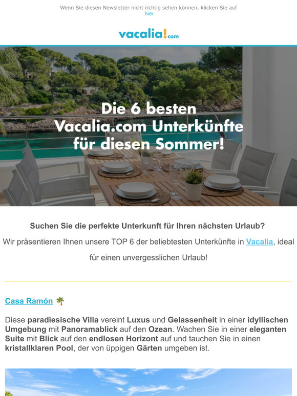 Suchen Sie die perfekte Unterkunft für Ihren nächsten Urlaub? 🤩