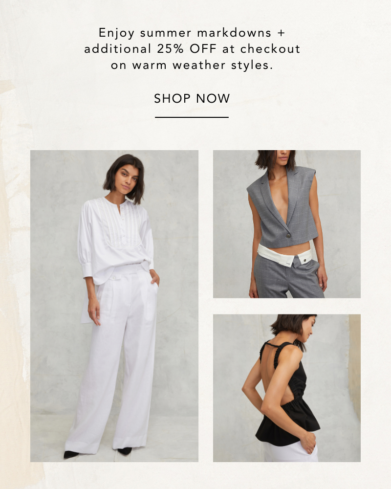 Start of Summer Sale | MARISSA WEBB