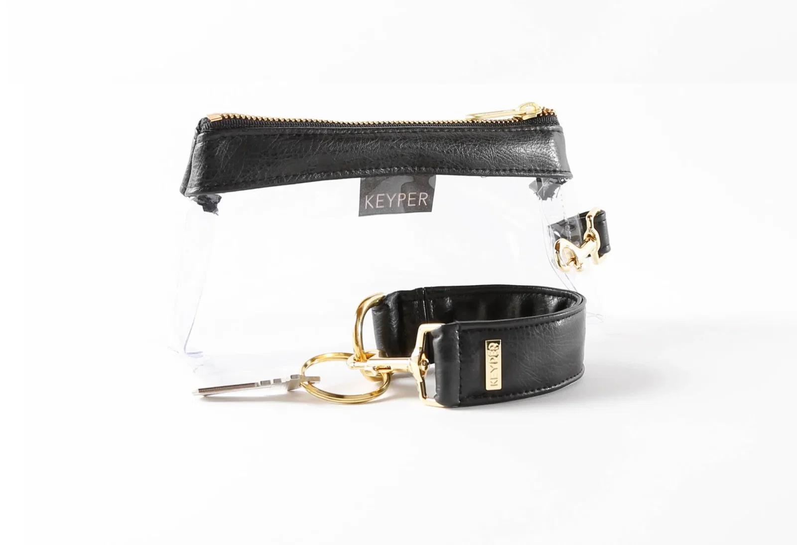 2-Piece Clear Wristlet Set