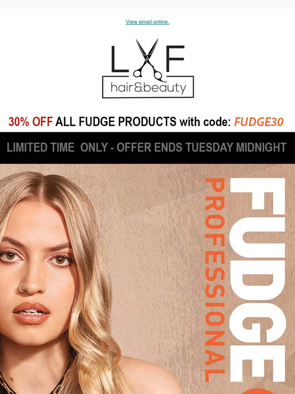 GRAB IT FAST 30% off FUDGE! 🛍️