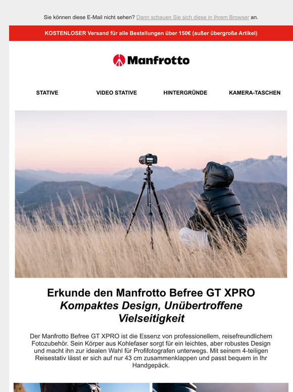 Travel looks better on Befree GT XPRO