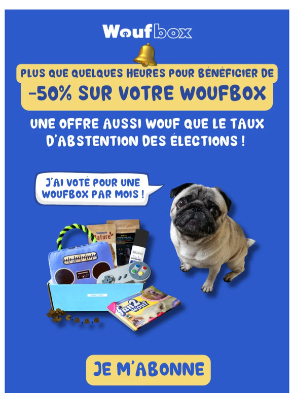 😱 Plus que 24 heures !