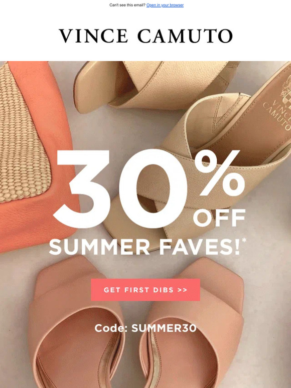Hooray for 30% OFF Summer Faves!