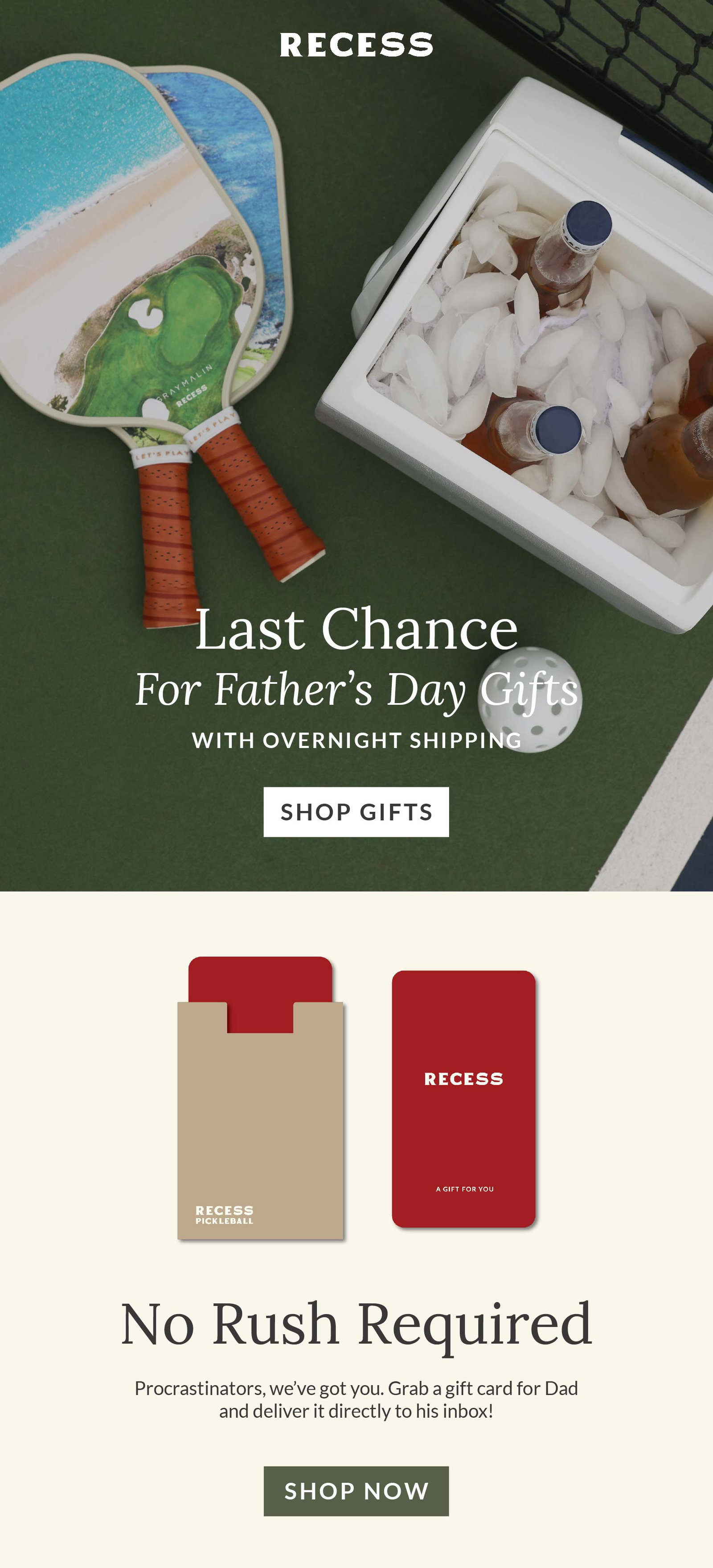 Recess Father's Day Gifts