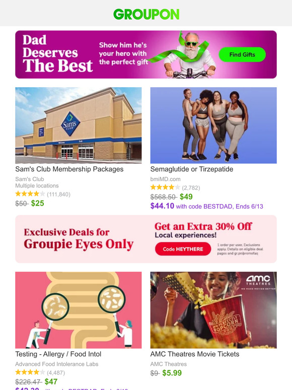 Groupon Sam