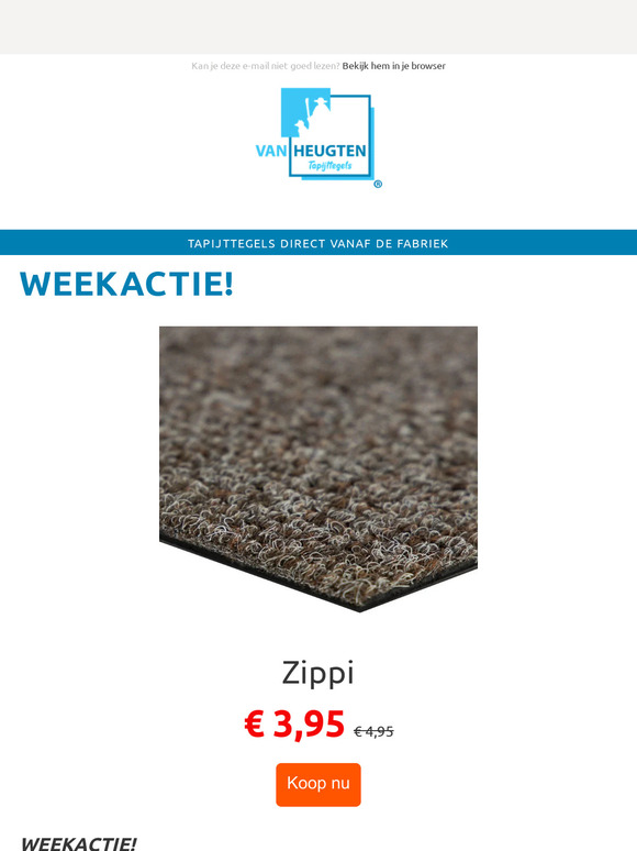 Weekactie: Zippi rip tegel - slechts €3,95/tegel!