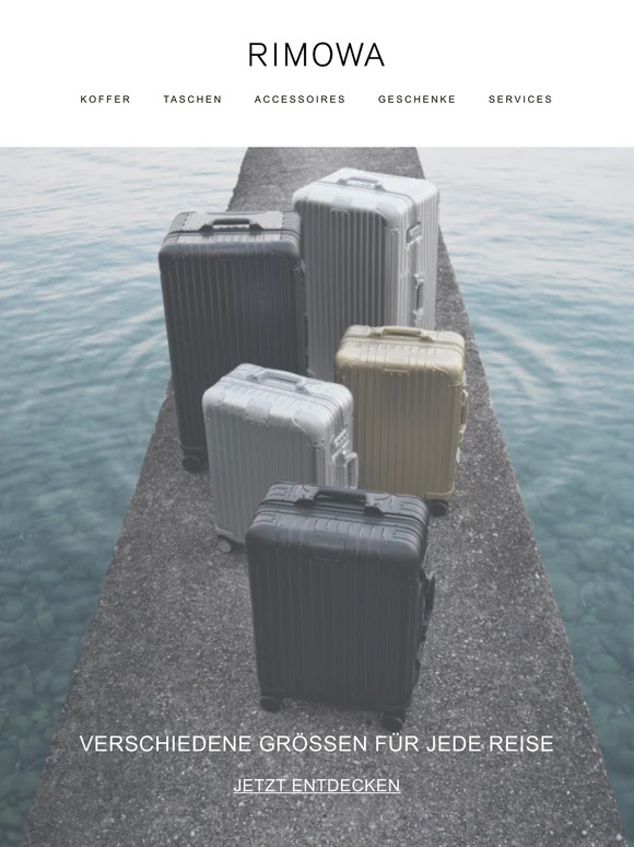 Alle RIMOWA Größen für Ihre nächste Reise