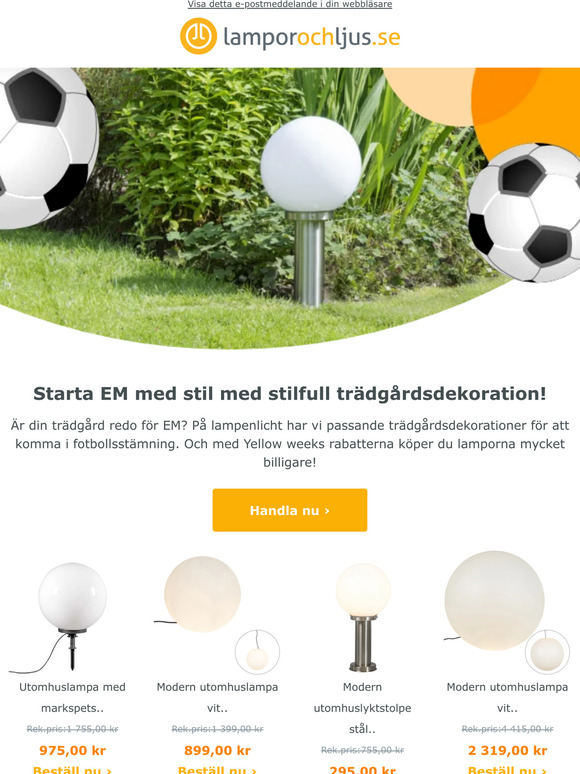 Det är snart dags för EM ⚽