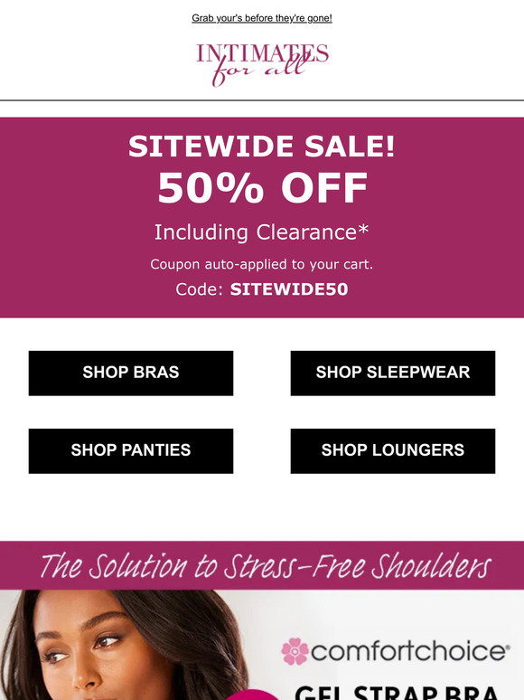 Intimates For All: TICK TOK! Final Countdown for Intimates & Sleepwear ...