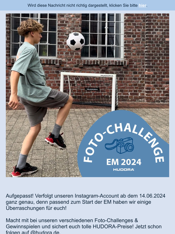 ⚽ HUDORA meets EM 2024 ⚽