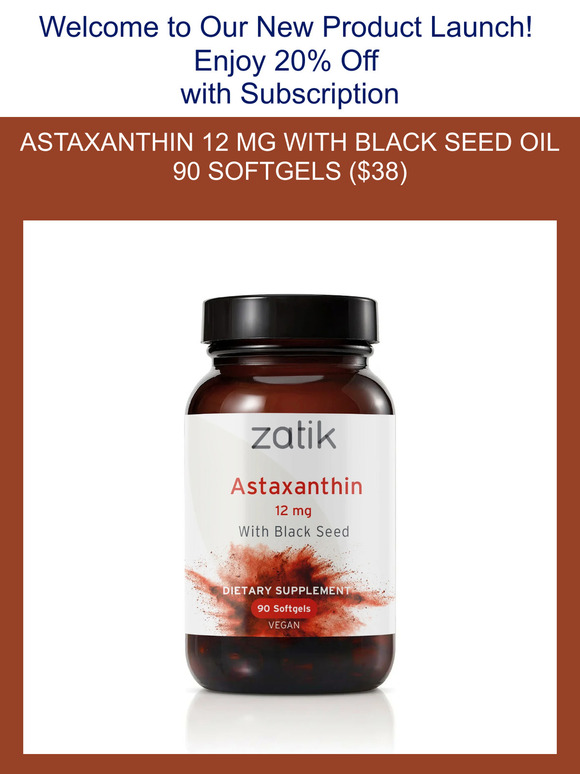 New Product Launch! Subscribe for 20% Off Now!
