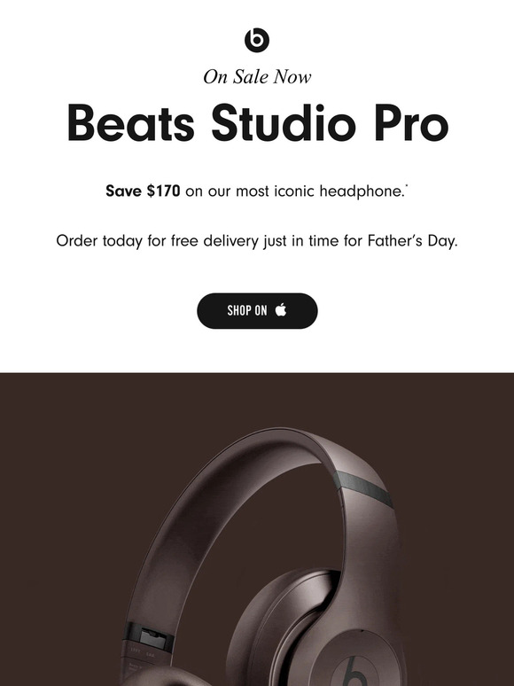 Save on Beats Studio Pro for Father’s Day