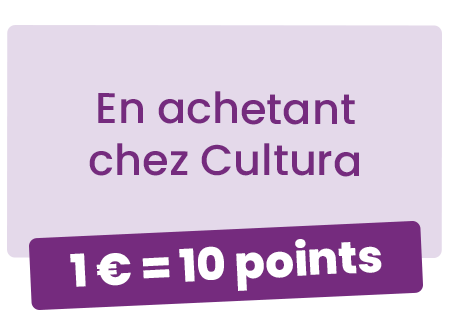 En achetant : 1€ = 10 points