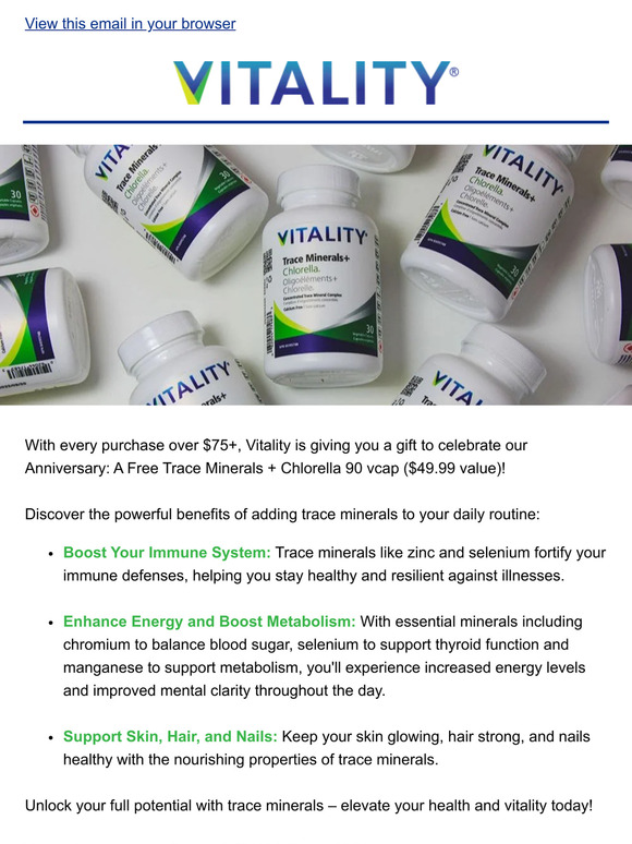 Increase Energy with a FREE 90-Day Gift!