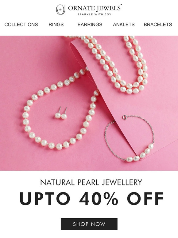 Special Discounts on Pearl Jewelry!