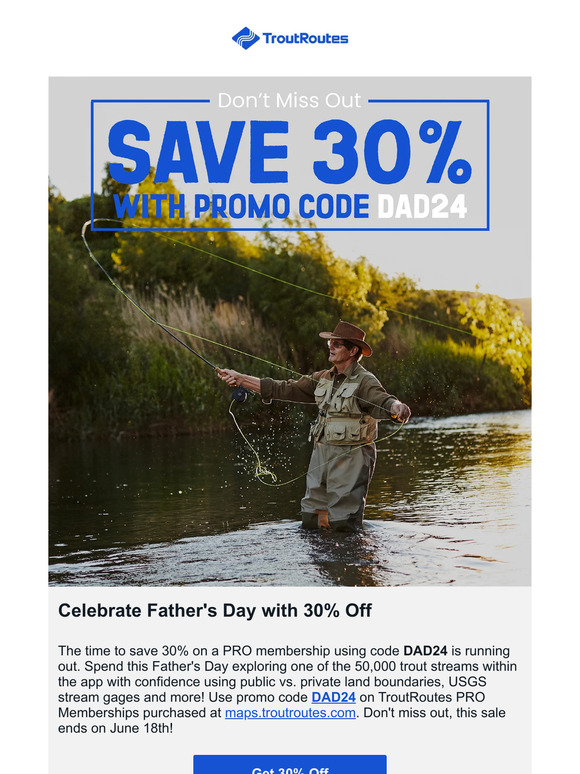 30% off Won't Last Forever