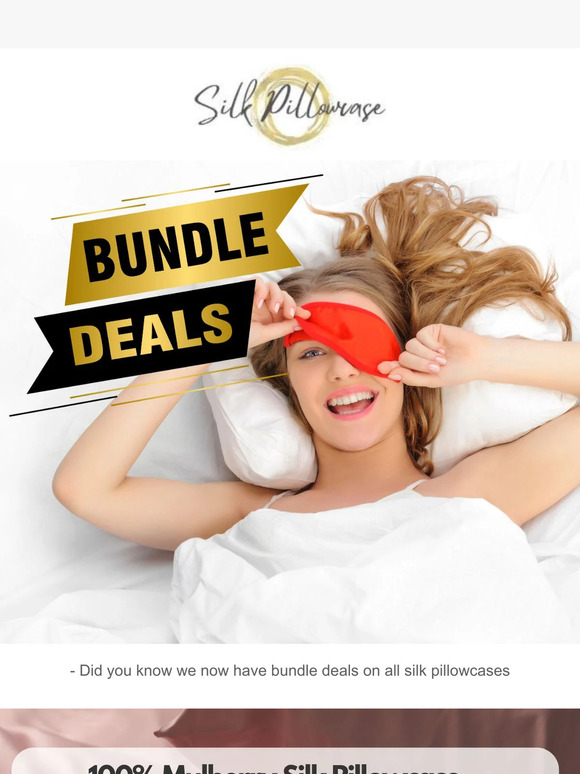 100% Mulberry Silk Pillowcases
