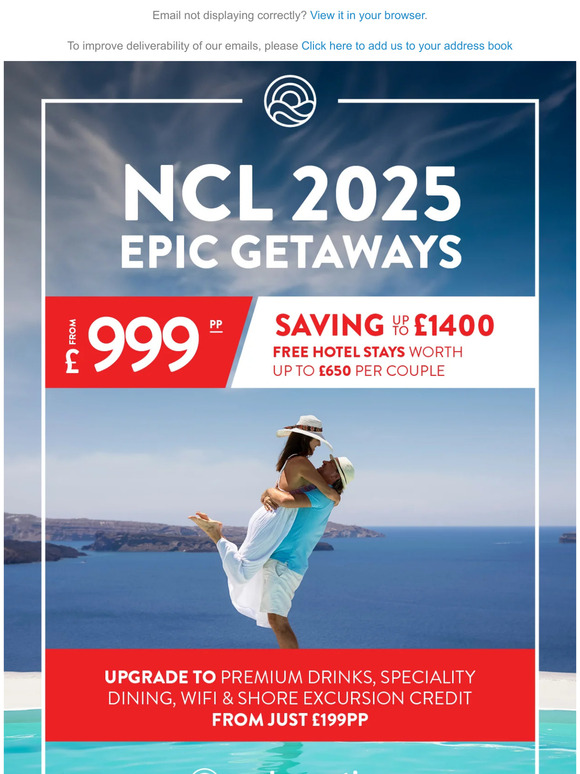 Cruise Nation NCL 2025 Epic Getaways Milled