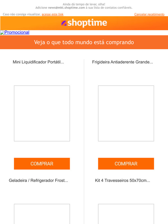 Os mais vendidos da semana 📦