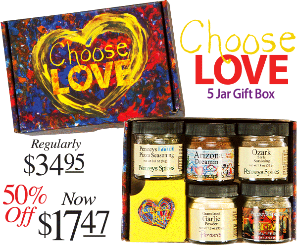 Choose Love 5 Jar Gift Box