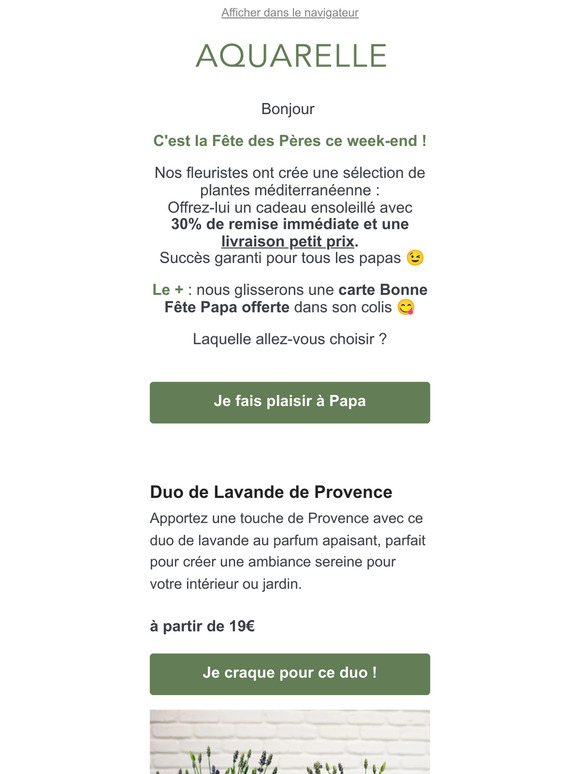 30% de Réduction : ⏰ Dernière chance pour la Fête des Pères