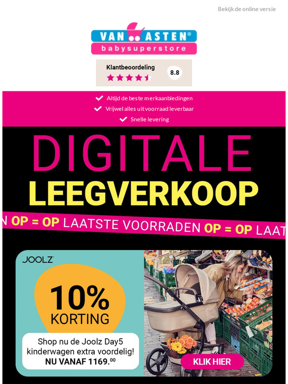 Shop NÚ de Joolz Day5 met 10% korting!