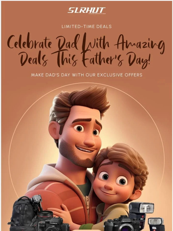 Capture the Heart of Fatherhood: Exclusive Deals Just for Him!💎
