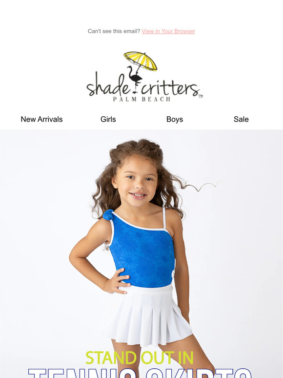 Elevate Their🎾Game with Our New Pleated Tennis Skirt