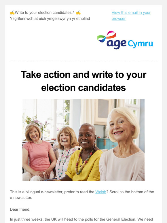 ✍️Write to your election candidates /  ✍️Ysgrifennwch at eich ymgeiswyr yn yr etholiad
