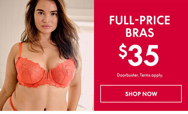 Shop Full Price Bras $35