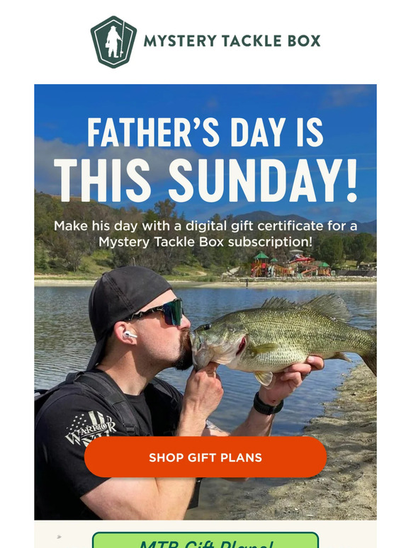 Father's Day is THIS SUNDAY! 🐟