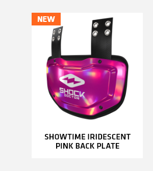 *NEW Showtime Iridescent Pink Back Plate