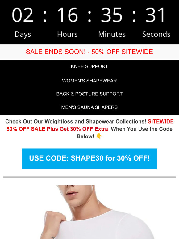 FATHERS DAY SALE!💰COMPRESSION SHIRT GIVEAWAY!🎽TODAY ONLY! 80% OFF All Compression Shapewear!😊24 Hour Sale!