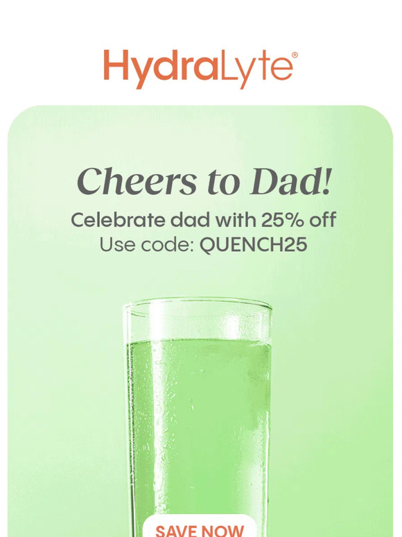 Cheers to Dad!!