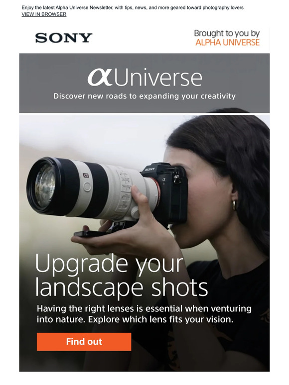 Inside Access to Sony Photography | June News, Tips, Profiles + More