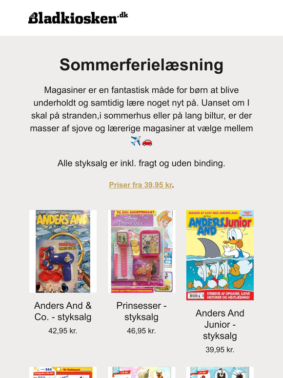 Ferielæsning til børnene ✈️🚗