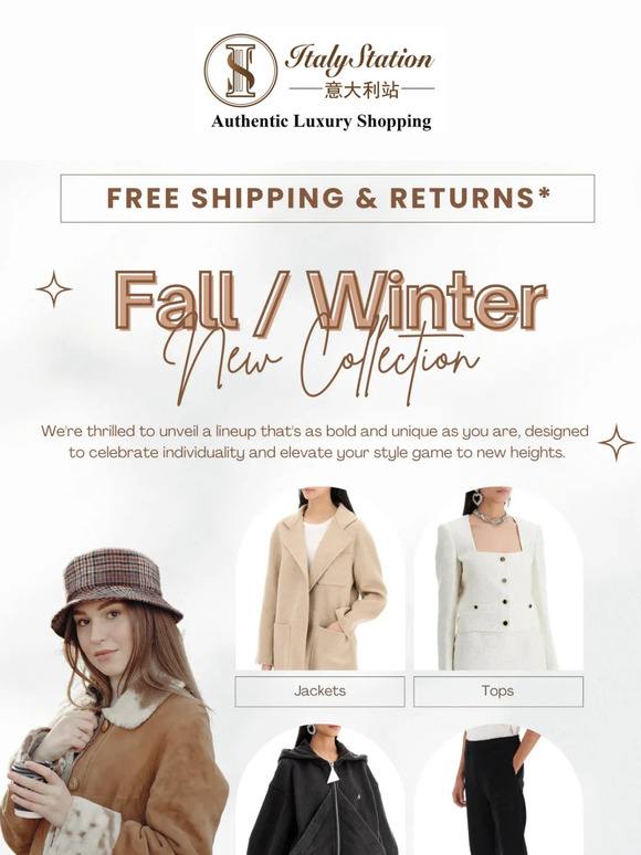 Italy Station: Introducing Our Fall/Winter 2024 Fashion Collection! 🍂 ...
