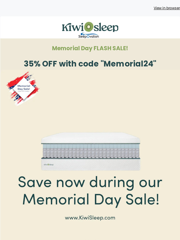 Up to $1,372 in savings - FLASH Sale - 35% OFF + FREE Shipping