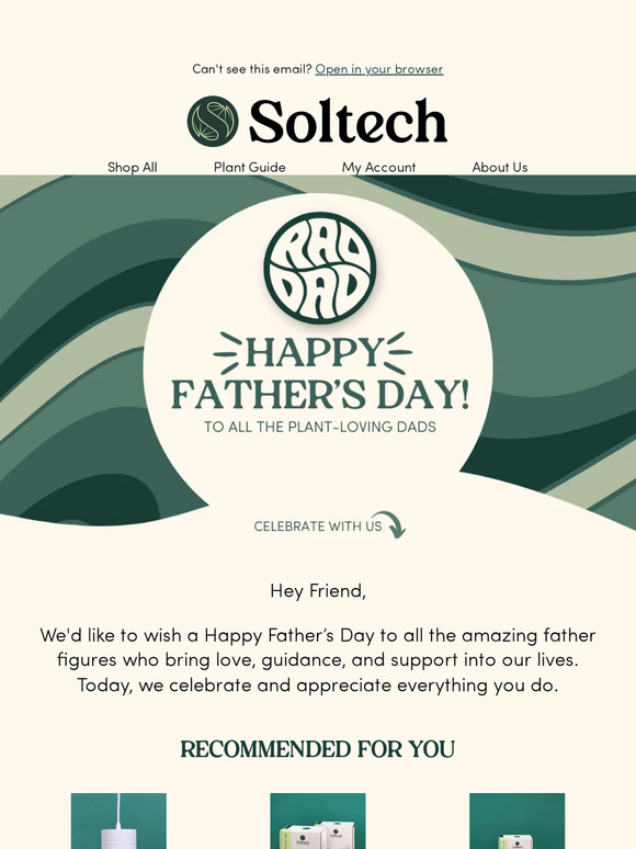 Celebrate Father's Day with Us! 💚🌱