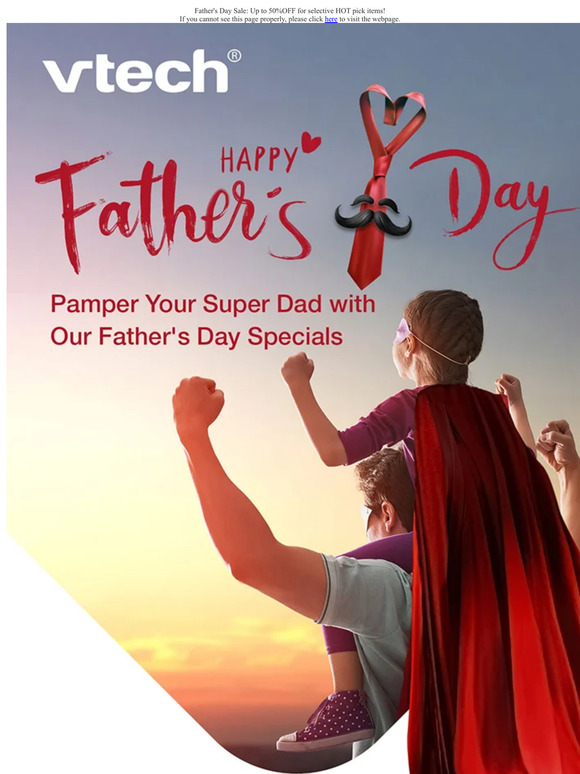 Father's Day Sale: Up to 50%OFF for selective HOT pick items!