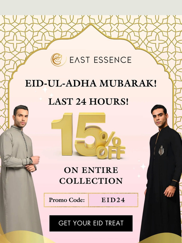 🚨 Eid Sale Ends in a Few Hours!